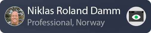 Instant CV Website example Roland
